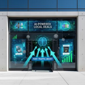 AI promotions local business traffic