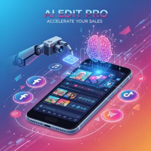 AI video editing social sales