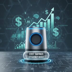 AI voice assistants business savings